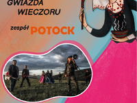 JUŻ 13 LIPCA (NIEDZIELA) KONCERT ZESPOŁU  POTOCK